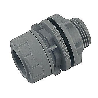 Polyplumb Plastic Tank Connector 22mm x 3/4 Inch