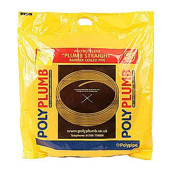 Polyplumb Barrier Polybutylene Pipe Coil 15mmx25m FIT2515B White