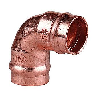 Solder Ring Elbow 90 Degree 22mm