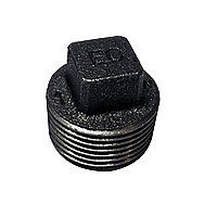 Black Iron Plug 3/8 Inch