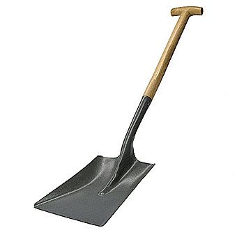 Allgrip 29 Inch T Handle Square Mouth Shovel