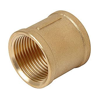 Brass Barrel Straight 1/2 Inch Threaded