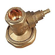 Gate Type Central Heating Pump Valve 28mm x 1 1/2 Inch