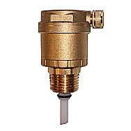 Giacomini Automatic Air Vent with Isolating Valve 1/2 Inch