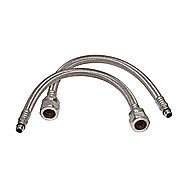 Primaflow Flexible Tap Tails 15mm x 10mm x 300mm Pack of 2 - 9FLTT10