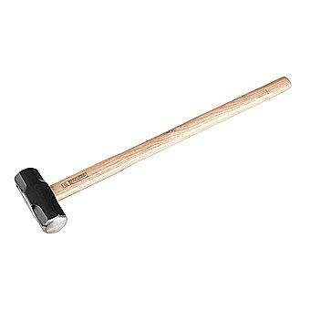 12 Pound Sledge Hammer With 36 Inch Wooden Shaft