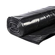 Builders Black Standard Polythene 4 x 25 Metres