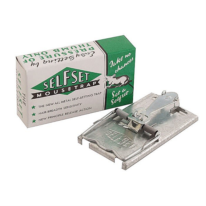 Self Set Steel Mousetrap