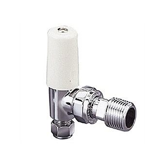 Pegler Chrome Radiator Lockshield Valve 15 mm