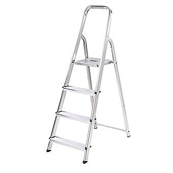 Werner Trade Step Ladder 4 Tread High Handrail Platform