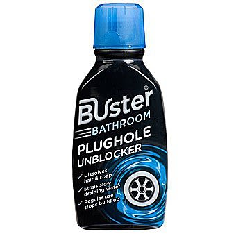 Buster Bathroom Plughole Drain Unblocker 300ml 