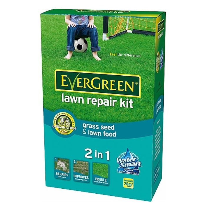 Evergreen 2 In 1 Lawn Repair Kit 1 Kilo Ray Grahams Diy Store 