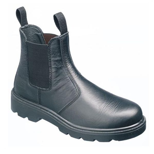 Sterling SS600SM Dealer Safety Boots Black With Steel Midsole - Ray ...