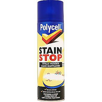 Polycell One Coat Stain Stop Aerosol 0.25 Litre