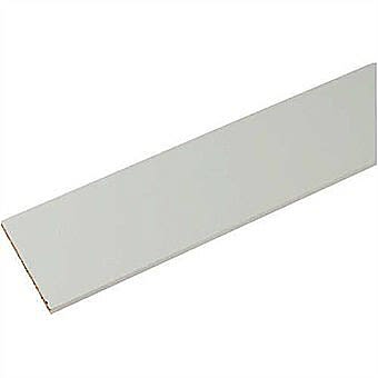 Picture of White Faced Melamine Chipboard Pre Edged 2.4 Metre 15 mm