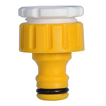 Hozelock 2175 3/4 & 1/2 Inch Outdoor Threaded Tap Connector