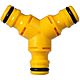 Hozelock 2293 Three Way &#39;Y&#39; Shaped Triple Hose Connector