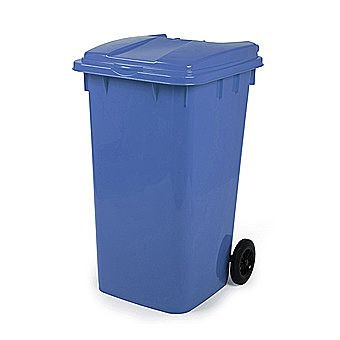 Blue Wheelie Bin 240 Litre