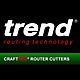 Trend C030 1/4&quot; 19.1mm x 25.4mm Two Flute Router Cutter