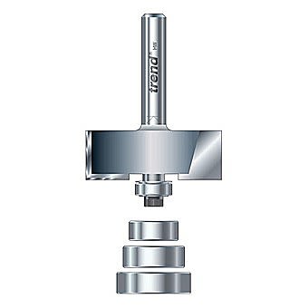 Trend 46/39X1/2TC 1/2" 35mm Bearing Guided Rebater