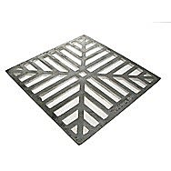 Square Cast Iron Drain Grid 150mm