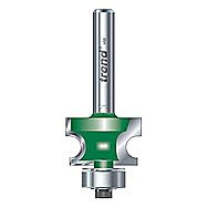 Trend C140 1/4" 22.3mm Radius Bearing Guided Corner Bead Router Cutter