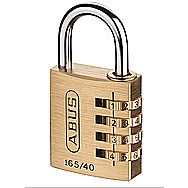 Abus 165/40 40mm 165 Series Brass Combination Padlock