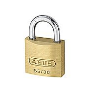 Abus 55/30 30mm Brass Padlock