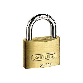 Abus 55/40 40mm Brass Padlock