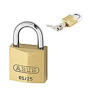 Abus 65/25 25mm Traveller Brass Padlock