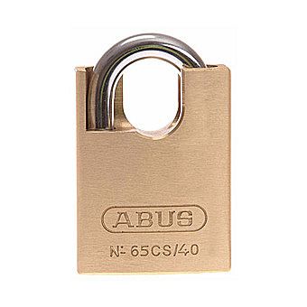 Abus 65/50 50mm 65 Series Brass Padlock - Closed Shackle