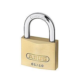 Abus 65/50 50mm Brass Padlock