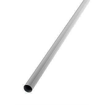 1800 x 19mm White Wardrobe & Towel Rail