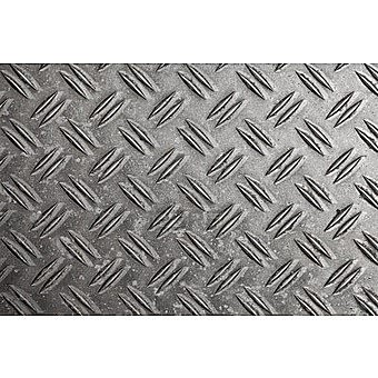 Aluminium Chequer Plate Tread Board 1 x 0.5 Metre