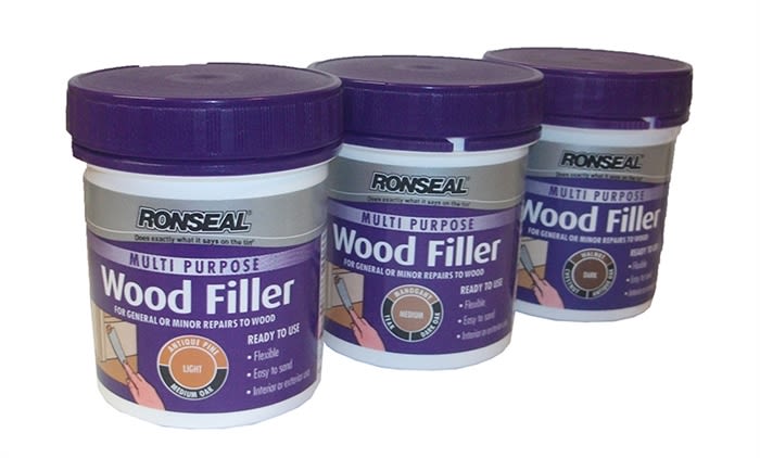 Ronseal Multi Purpose Medium Wood Filler 250g Mahogany Dark Oak Teak Ray Grahams Diy Store