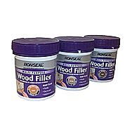 Ronseal Multi Purpose Medium Wood Filler 250G Mahogany Dark Oak Teak