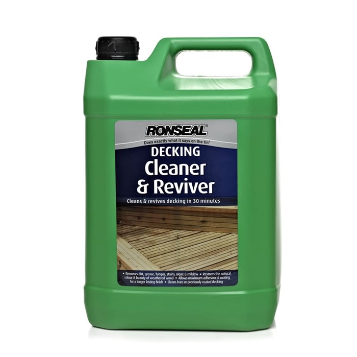 Ronseal Decking Cleaner And Reviver 5 Litres Ray Grahams DIY Store