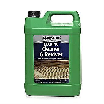 Ronseal Decking Cleaner And Reviver 5 Litres