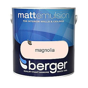 Picture of Berger Flat Matt Emulsion Paint 2.5 Litre Tin