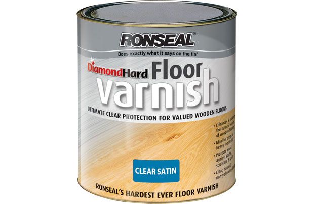 Ronseal Diamond Hard Floor Varnish Mellow Clear Satin 2 5 Litres