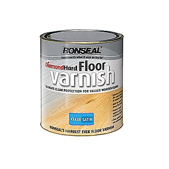 Ronseal Diamond Hard Floor Varnish Clear Crystal 5 Litres