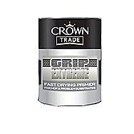 Crown Fast Drying MDF Primer In White 1 Litre Tin