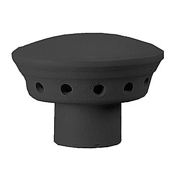 Black Chimney Spigot Vent