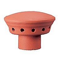 Terracotta Red Chimney Spigot Vent