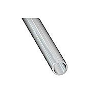 Raw Aluminium Round Tube 10 x 1mm x 1 Metre