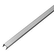 Aluminium U Channel 10 x 20 x 10 x 1.5mm 1 Metre Length