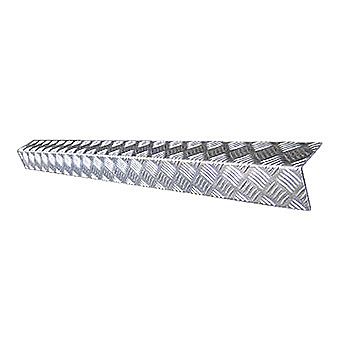 Aluminium Chequer Plate Tread Board Corner 30 x 30mm 1 Metre Length