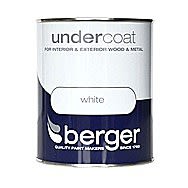 Berger White Interior and Exterior Undercoat White 2.5 Litre