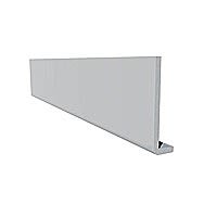 210mm White Fascia Capping Board 5 Metre Length