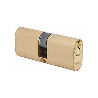 Sterling Oval Cylinder Brass Door Lock Barrel 30mm x 30mm